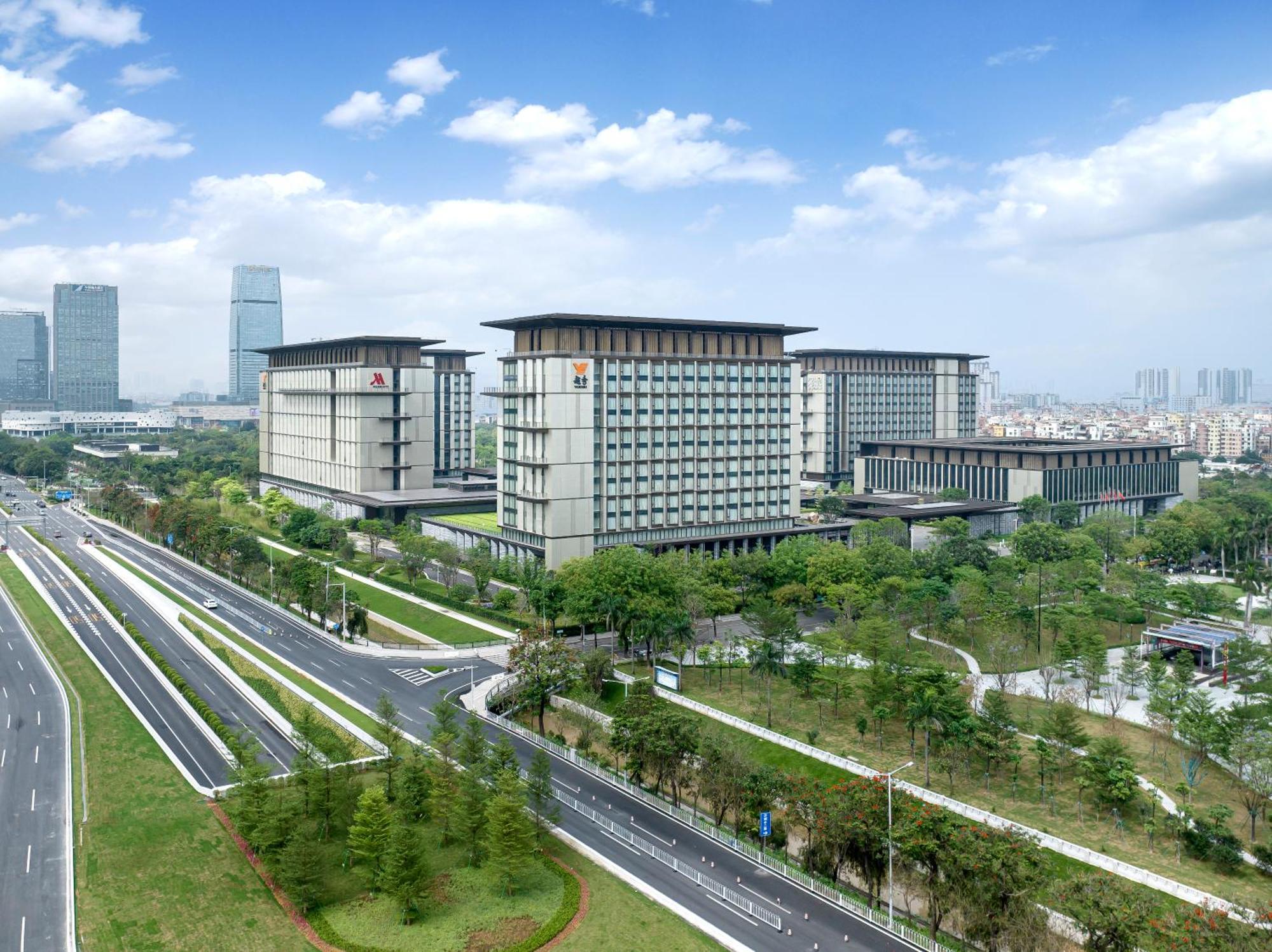 Guangzhou Marriott Hotel Baiyun Exterior foto